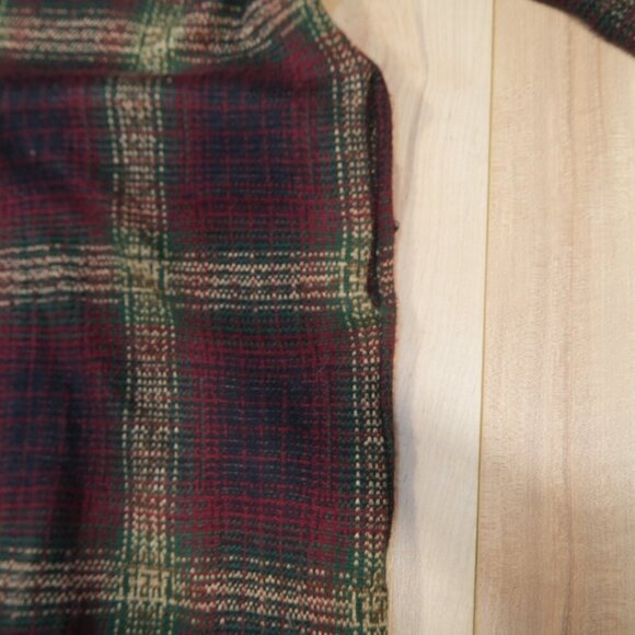 UNIF Grunge Emo Nevermind Duster Tartan Plaid Cardigan - Size S - Picture 5 of 7